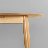 Table de salle à manger Priage by ZINUS 42 po en bois de style Mid-Century - Marron