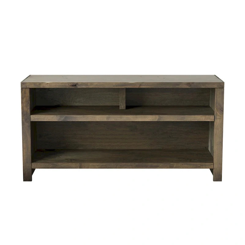 Meuble TV Bridgevine Home Joshua Creek 48 pouces pour TV jusqu'à 55 pouces, sans assemblage requis, finition Barnwood