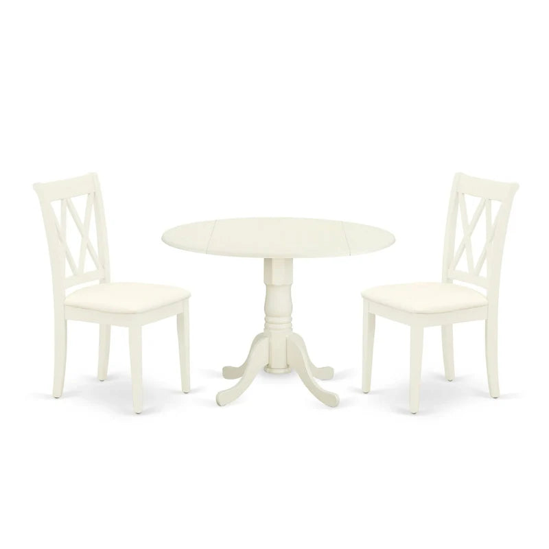 East West Furniture – Ensemble de salle à manger – Une table de salle à manger et des chaises de salle à manger – (Option finition et pièces)