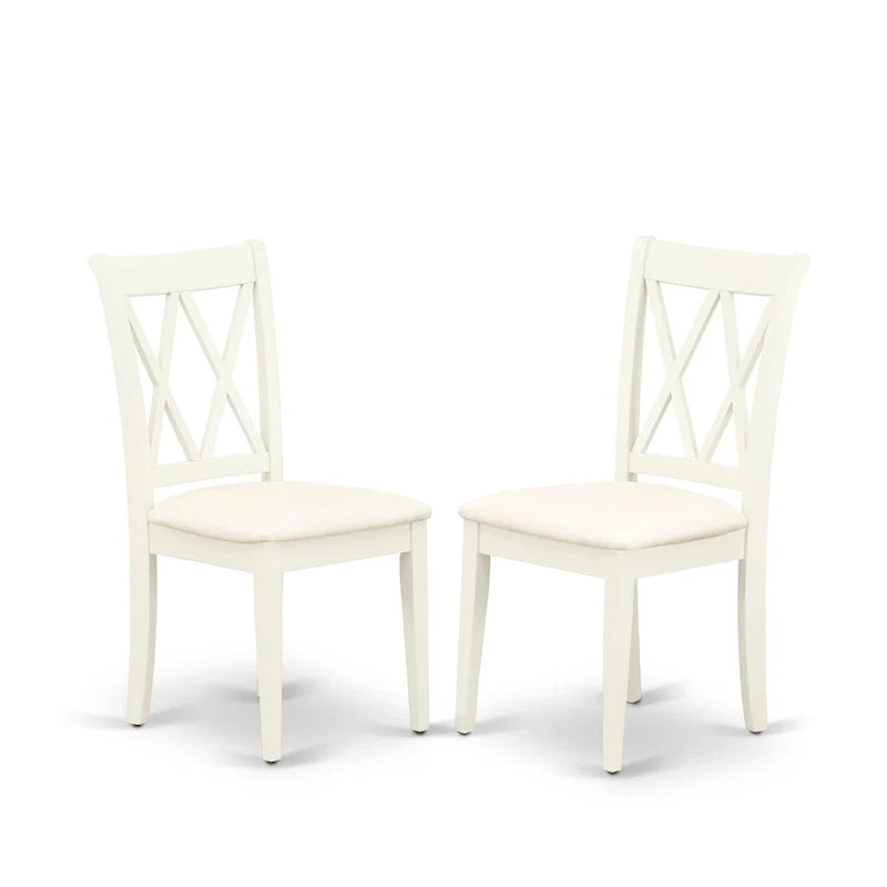 East West Furniture – Ensemble de salle à manger – Une table de salle à manger et des chaises de salle à manger – (Option finition et pièces)