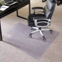 Tapis de chaise pour moquette avec lèvre, 45 x 53 po, grande taille, capacité de 400 lb