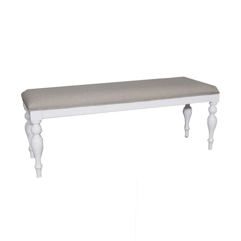 Ensemble de salle à manger rectangulaire 6 pièces Summer House Oyster White