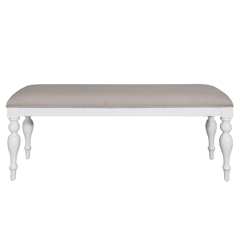 Ensemble de salle à manger rectangulaire 6 pièces Summer House Oyster White