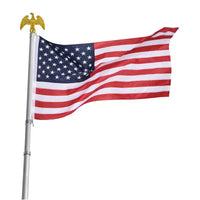 Yescom Drapeau américain 4x6 Ft en tissu Oxford polyester résistant à la décoloration