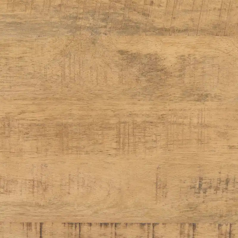 Table basse carrée flottante en bois massif Hayden
