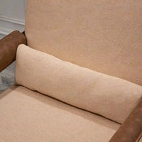 Chaise de loisirs moderne à armature en fer simple