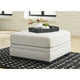 Signature Design by Ashley Huntsworth Ottoman d'appoint surdimensionné gris