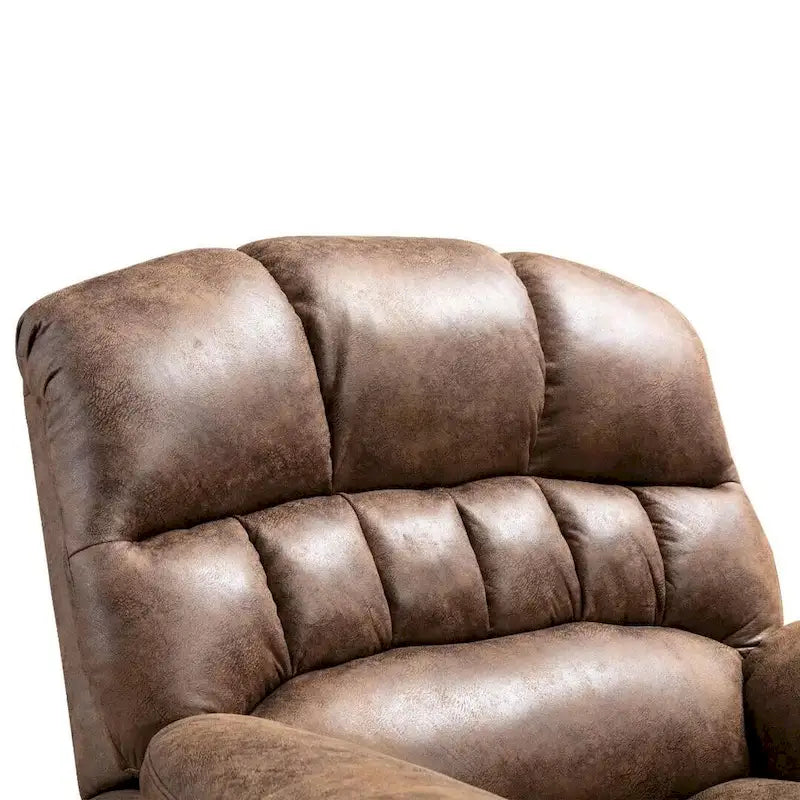 Ebello Canapé releveur électrique en microsuède avec fauteuil de massage