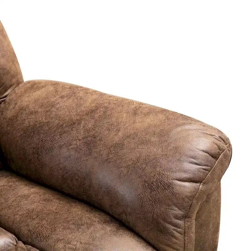Ebello Canapé releveur électrique en microsuède avec fauteuil de massage