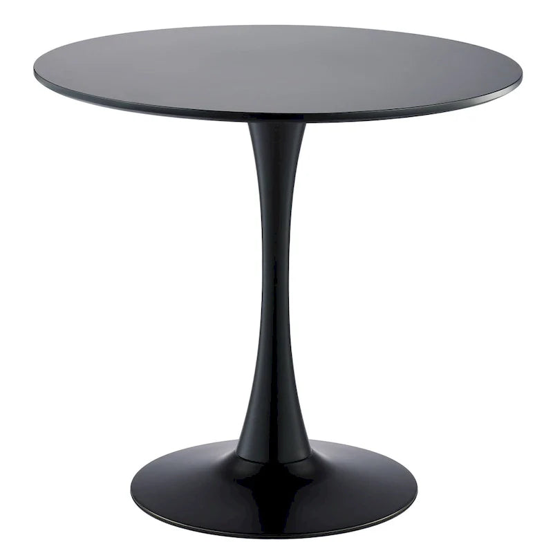 Table de cuisine et de salle à manger ronde moderne CO-Z 31.5 pouces pour 2-4 personnes