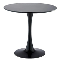 Table de cuisine et de salle à manger ronde moderne CO-Z 31.5 pouces pour 2-4 personnes