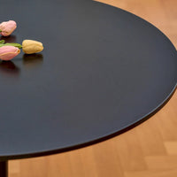 Table de cuisine et de salle à manger ronde moderne CO-Z 31.5 pouces pour 2-4 personnes