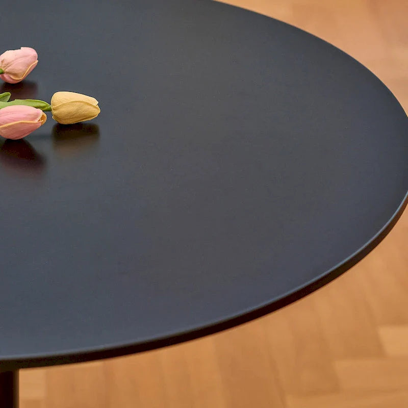 Table de cuisine et de salle à manger ronde moderne CO-Z 31.5 pouces pour 2-4 personnes