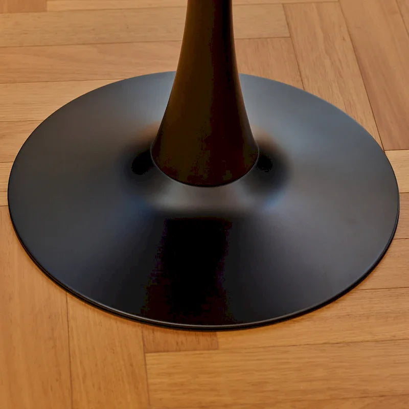 Table de cuisine et de salle à manger ronde moderne CO-Z 31.5 pouces pour 2-4 personnes