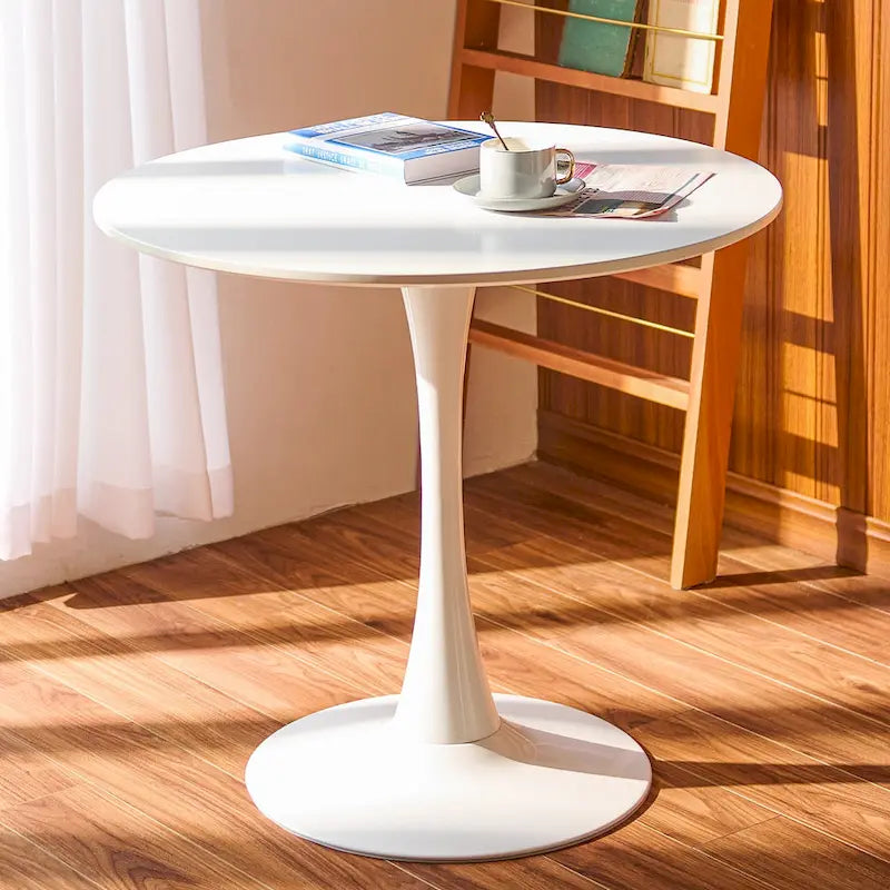 Table de cuisine et de salle à manger ronde moderne CO-Z 31.5 pouces pour 2-4 personnes