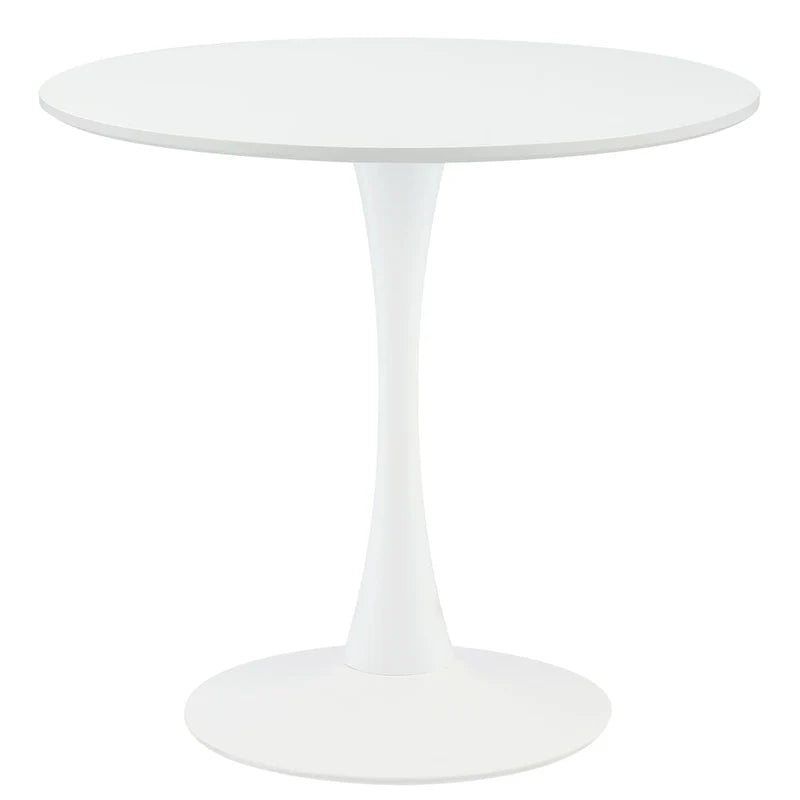 Table de cuisine et de salle à manger ronde moderne CO-Z 31.5 pouces pour 2-4 personnes