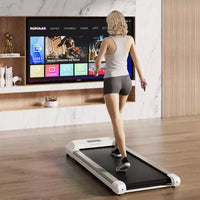 Tapis de marche Costway 1-6 km/h sous le bureau avec télécommande et écran LED Noir/Rose/Blanc/Gris