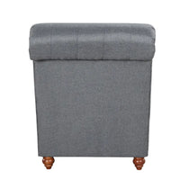 Méridienne d'Intérieur Moderne sans Accoudoirs en Velours avec 1 Coussin Traversin