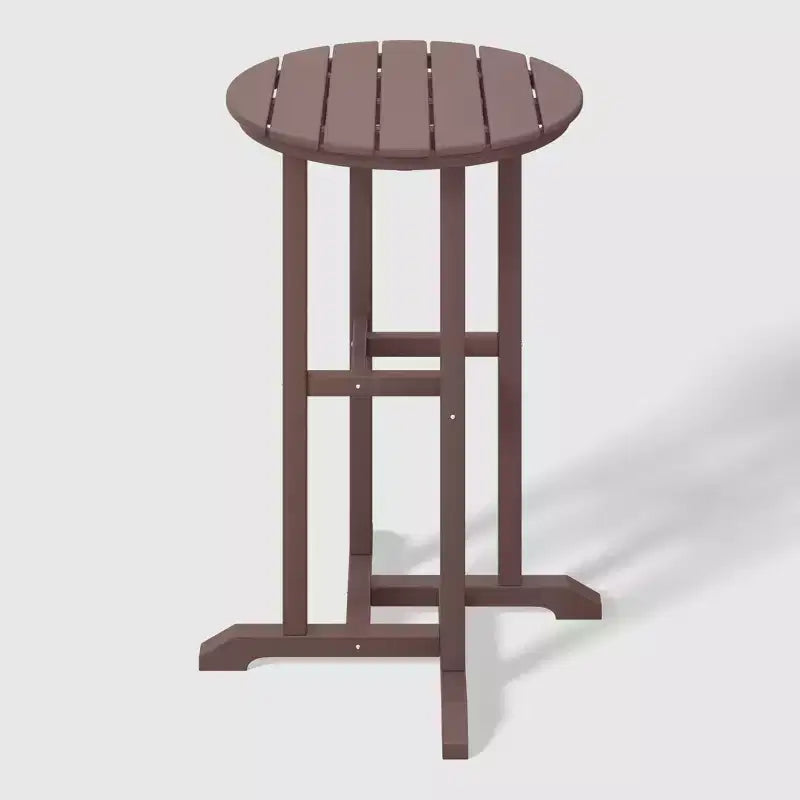 WestinTrends Malibu Ensemble de bistro de comptoir d'extérieur en PEHD résistant aux intempéries (4 pièces)