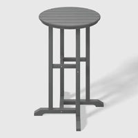 WestinTrends Malibu Ensemble de bistro de comptoir d'extérieur en PEHD résistant aux intempéries (4 pièces)