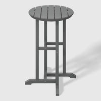 WestinTrends Malibu Ensemble de bistro de comptoir d'extérieur en PEHD résistant aux intempéries (4 pièces)