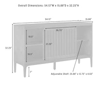 Crosley Buffet de service Asher