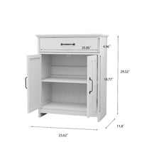 Meuble de sol autoportant pour salle de bain, meuble de rangement