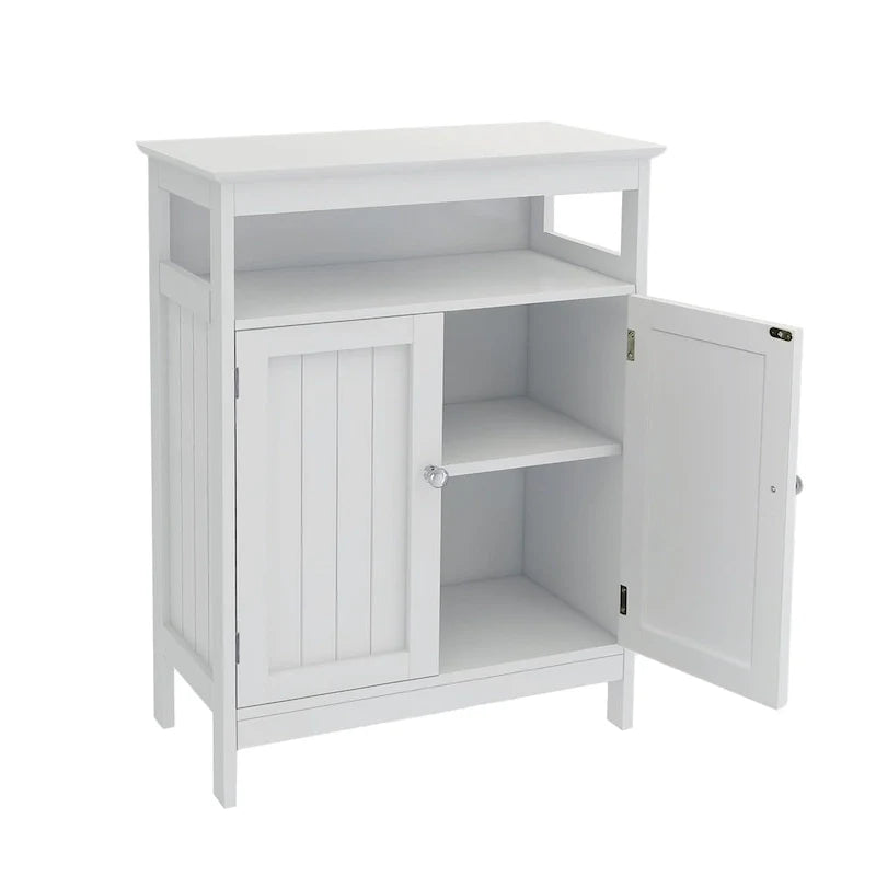 Meuble de sol autoportant pour salle de bain, meuble de rangement