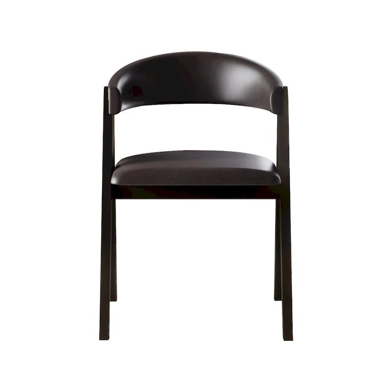 Chaises de salle à manger transitionnelles en V CraftPorch (lot de 4)