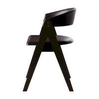 Chaises de salle à manger transitionnelles en V CraftPorch (lot de 4)