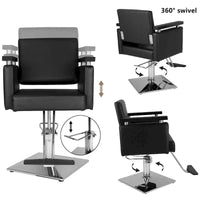 Équipement de coiffure Fauteuil de barbier hydraulique Fauteuil de coiffure de salon - S.O.