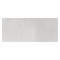 Table à manger pliante rectangulaire en pin massif antique et rustique de 2,1 m x 1,2 m