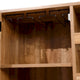 Meuble d'appoint et meuble bar avec rangements ouverts et fermés
