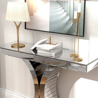 Table console d'entrée miroir Table d'appoint Table de canapé