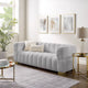 Canapé moderne VANOMi 85 pouces, canapé confortable et décontracté – 85 x 33,86