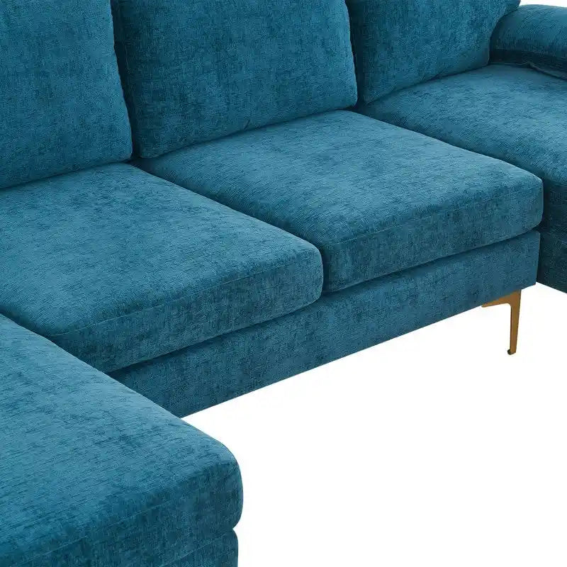 Canapé Sectionnel d'Intérieur 4 Places en Forme de U
