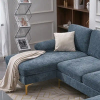 Canapé Sectionnel d'Intérieur 4 Places en Forme de U