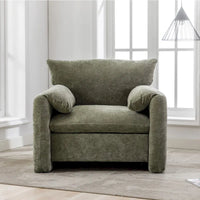 Fauteuil surdimensionné en chenille de style moderne 38.6'W