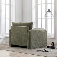 Fauteuil surdimensionné en chenille de style moderne 38.6'W