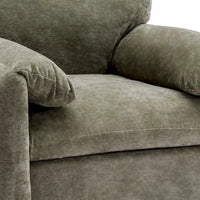 Fauteuil surdimensionné en chenille de style moderne 38.6'W