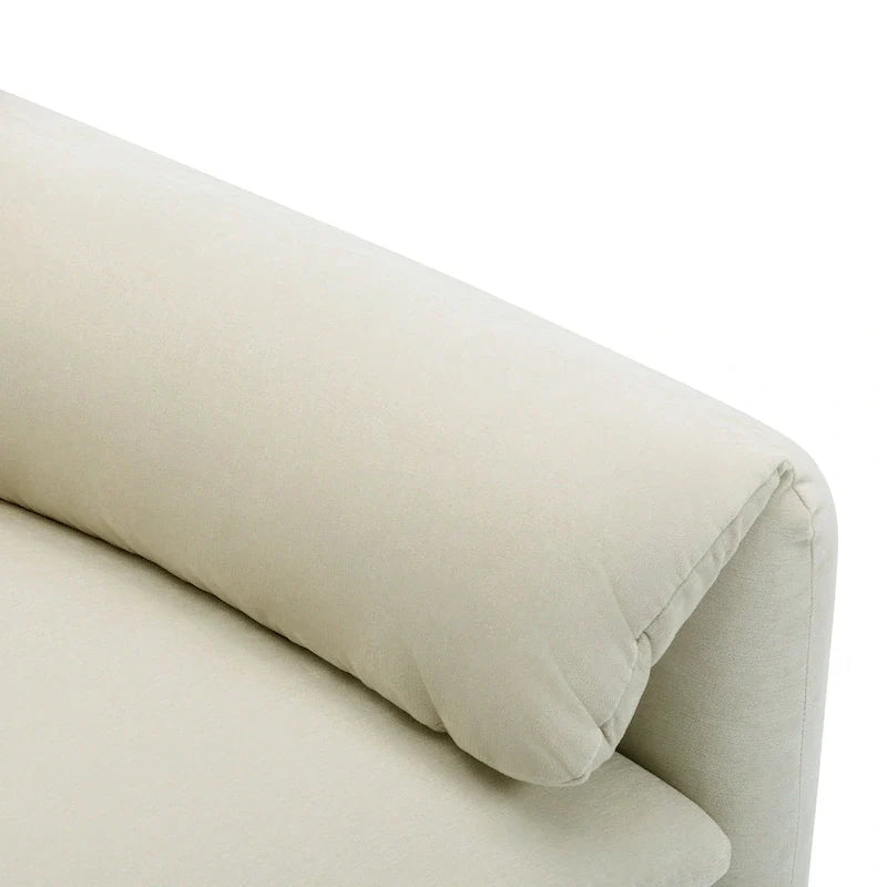 Fauteuil surdimensionné en chenille de style moderne 38.6'W