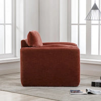 Fauteuil surdimensionné en chenille de style moderne 38.6'W