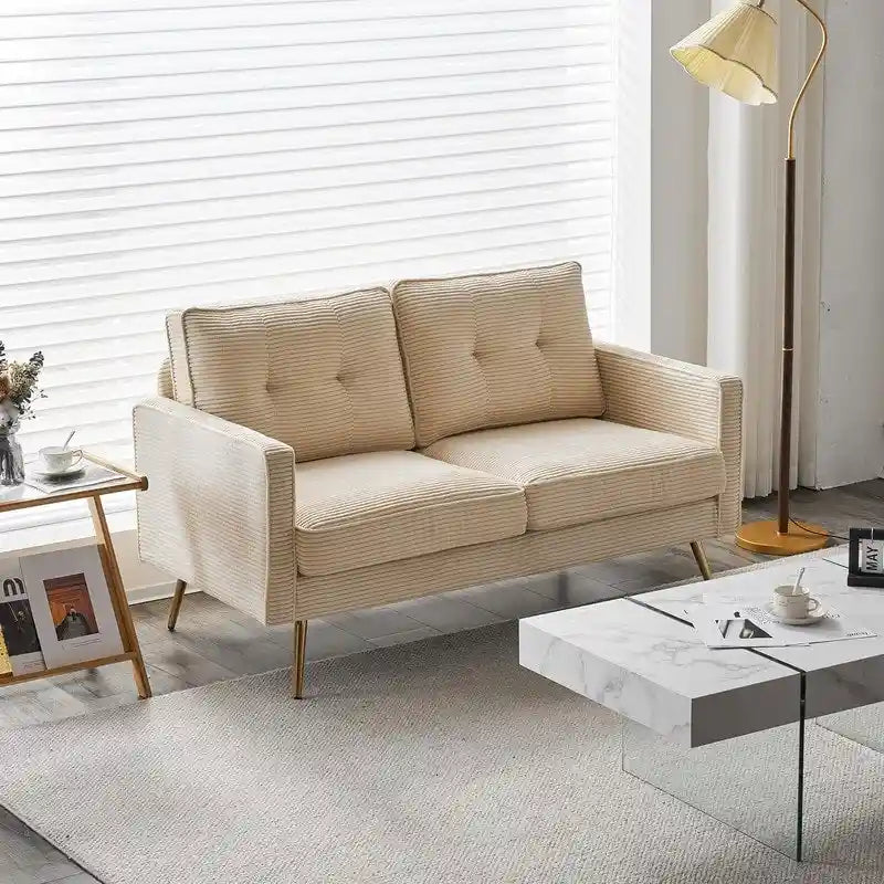 Causeuse Moderne VINGLI 56 pouces