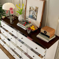 Commode à 12 tiroirs Legant 61W, meuble d'appoint pour la décoration intérieure moderne