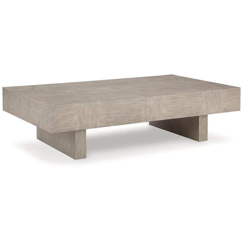 Signature Design by Ashley Jorlaina Table Basse Grisâtre Clair - 60L x 35P x 16H