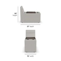 Flex Module intelligent de rangement pour sectionnel Flex - 15 x 30 x 37