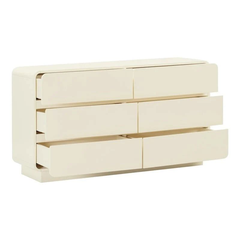 Commode Sagura à 6 tiroirs