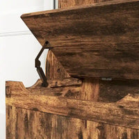 HOMCOM Arbre d'entrée 3-en-1 de 96,5 cm avec banc de rangement, porte-manteau à quatre crochets et rangement à chaussures, noir