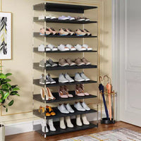 Lantine 63 Étagère à chaussures 8 niveaux en acrylique pour 24 à 32 paires