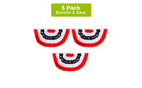 Briarwood Lane Guirlande patriotique du 4 juillet 48 X 24 (Lot de 3 paquets 1x1)